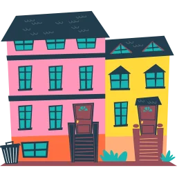 Multiple Homes Icon